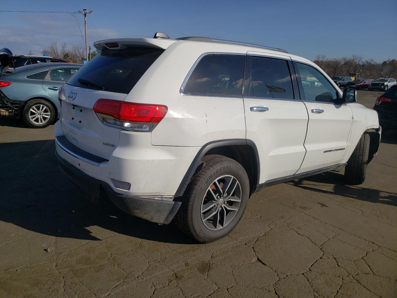 2018 Jeep Grand Cherokee VIN 1C4RJFBG5JC503587 Copart auction photo, front end / minor dent/scratches damage thumbnail 3