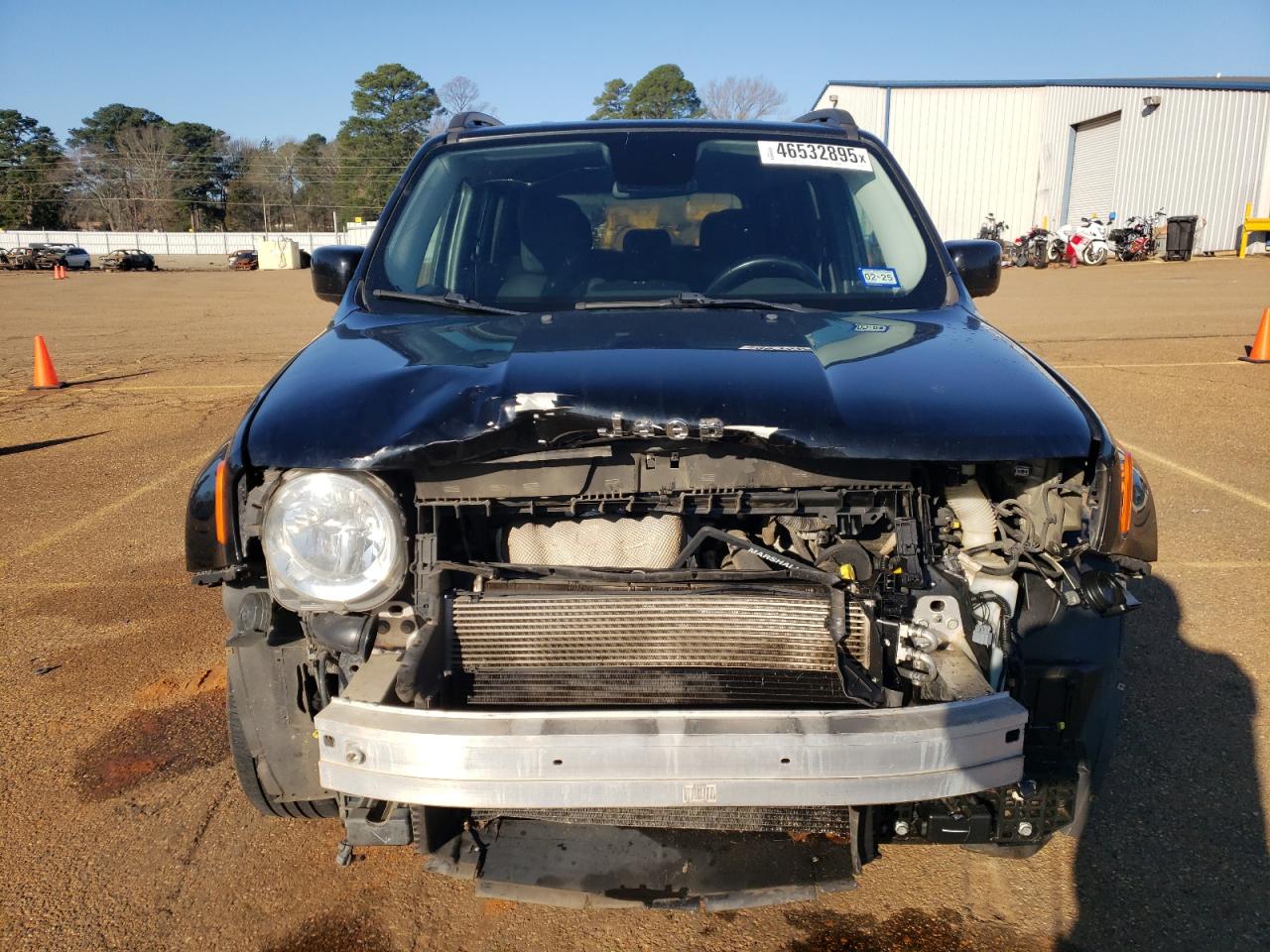 2017 Jeep Renegade VIN ZACCJABB7HPE86973 Copart auction photo, front end damage thumbnail 5