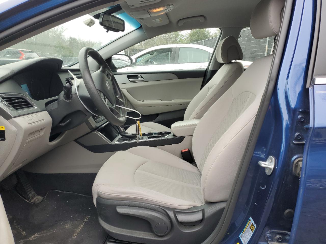 2016 Hyundai Sonata VIN 5NPE24AFXGH427869 Copart auction photo, front end / minor dent/scratches damage thumbnail 7