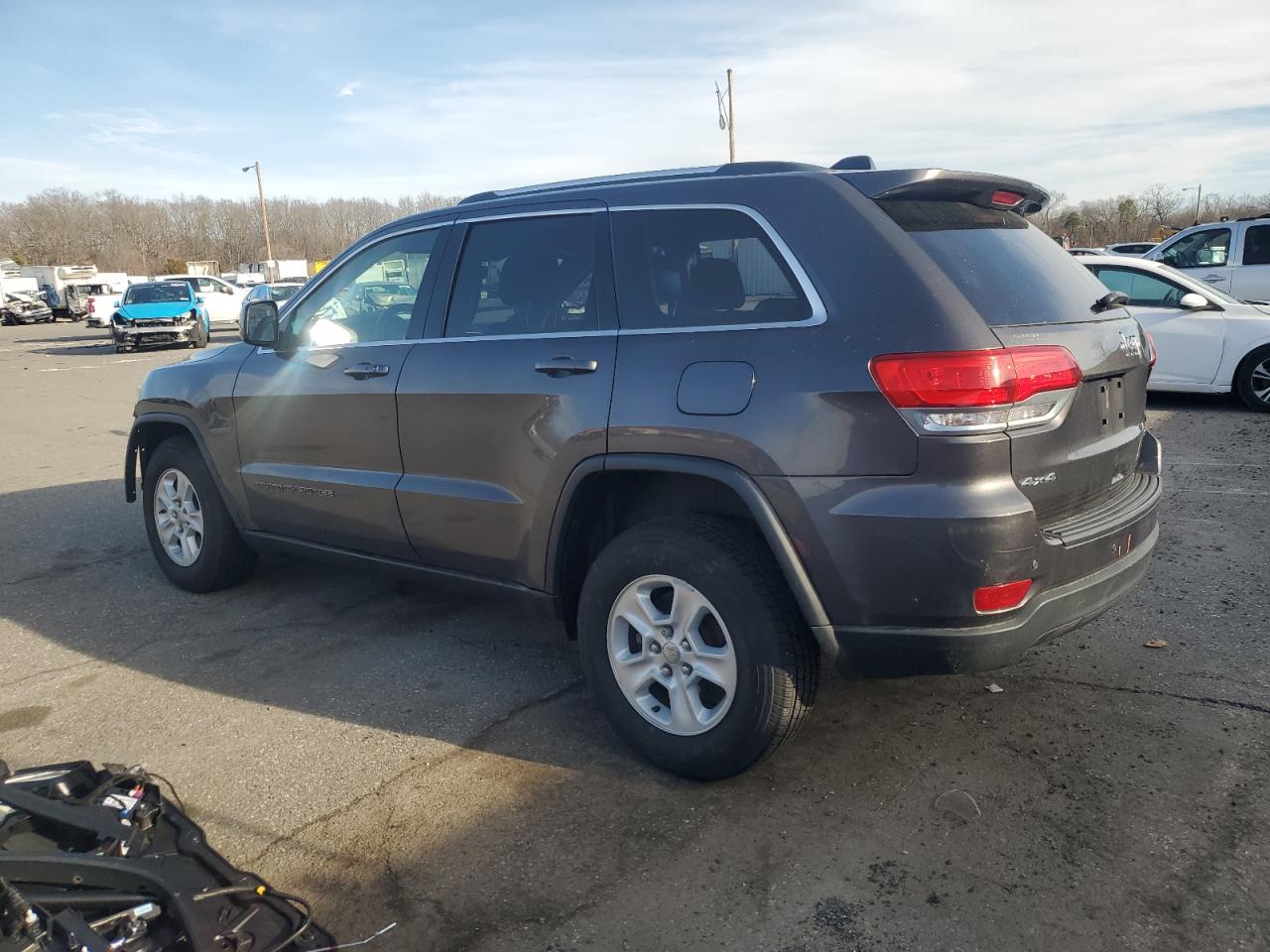 2017 Jeep Grand Cherokee VIN 1C4RJFAG8HC962155 Copart auction photo, side damage thumbnail 2