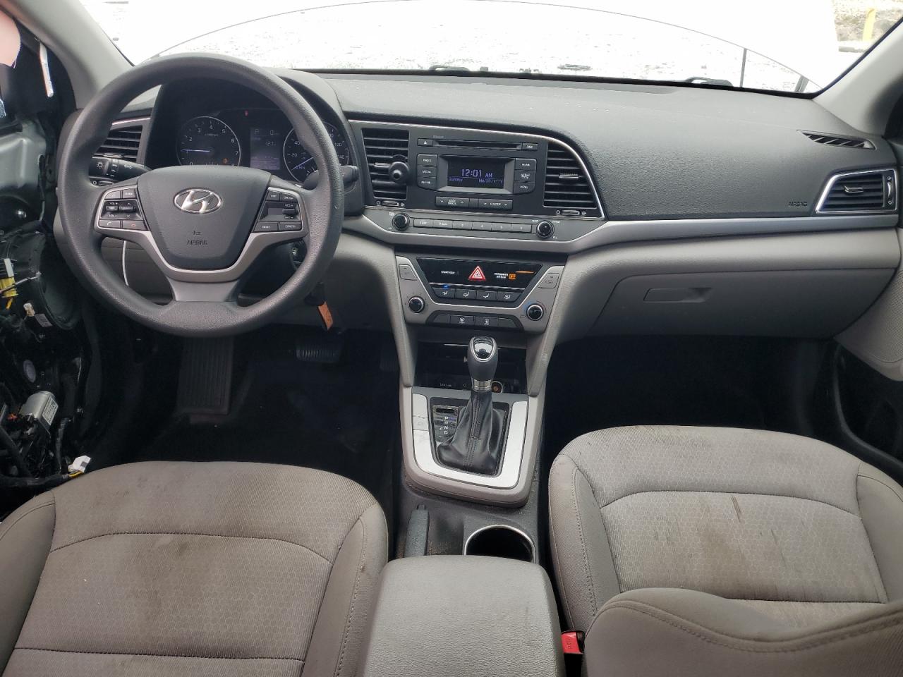 2018 Hyundai Elantra VIN 5NPD74LF8JH338237 Copart auction photo, side damage thumbnail 8