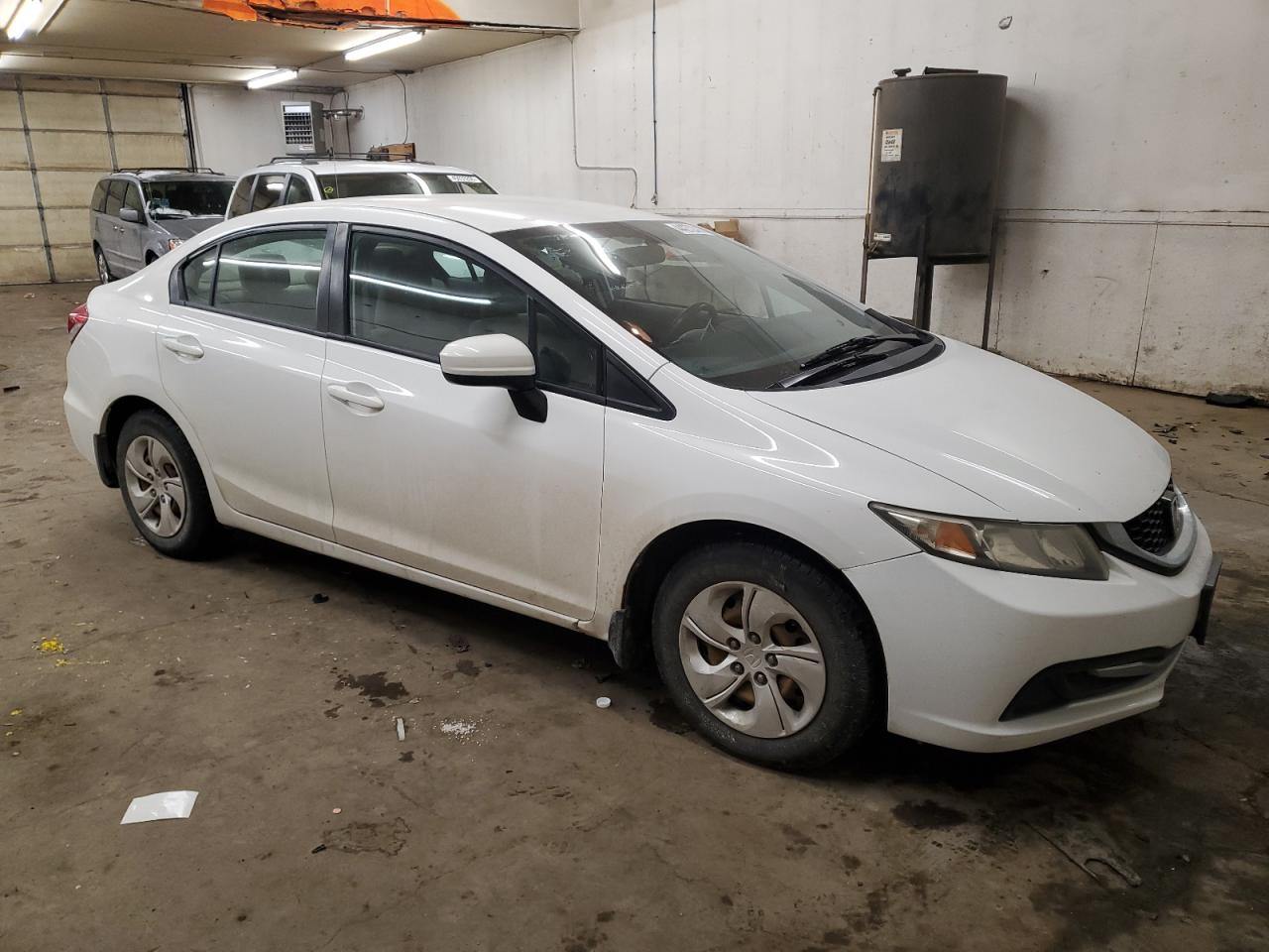 2015 Honda Civic VIN 19XFB2F57FE119179 Copart auction photo, side damage thumbnail 4