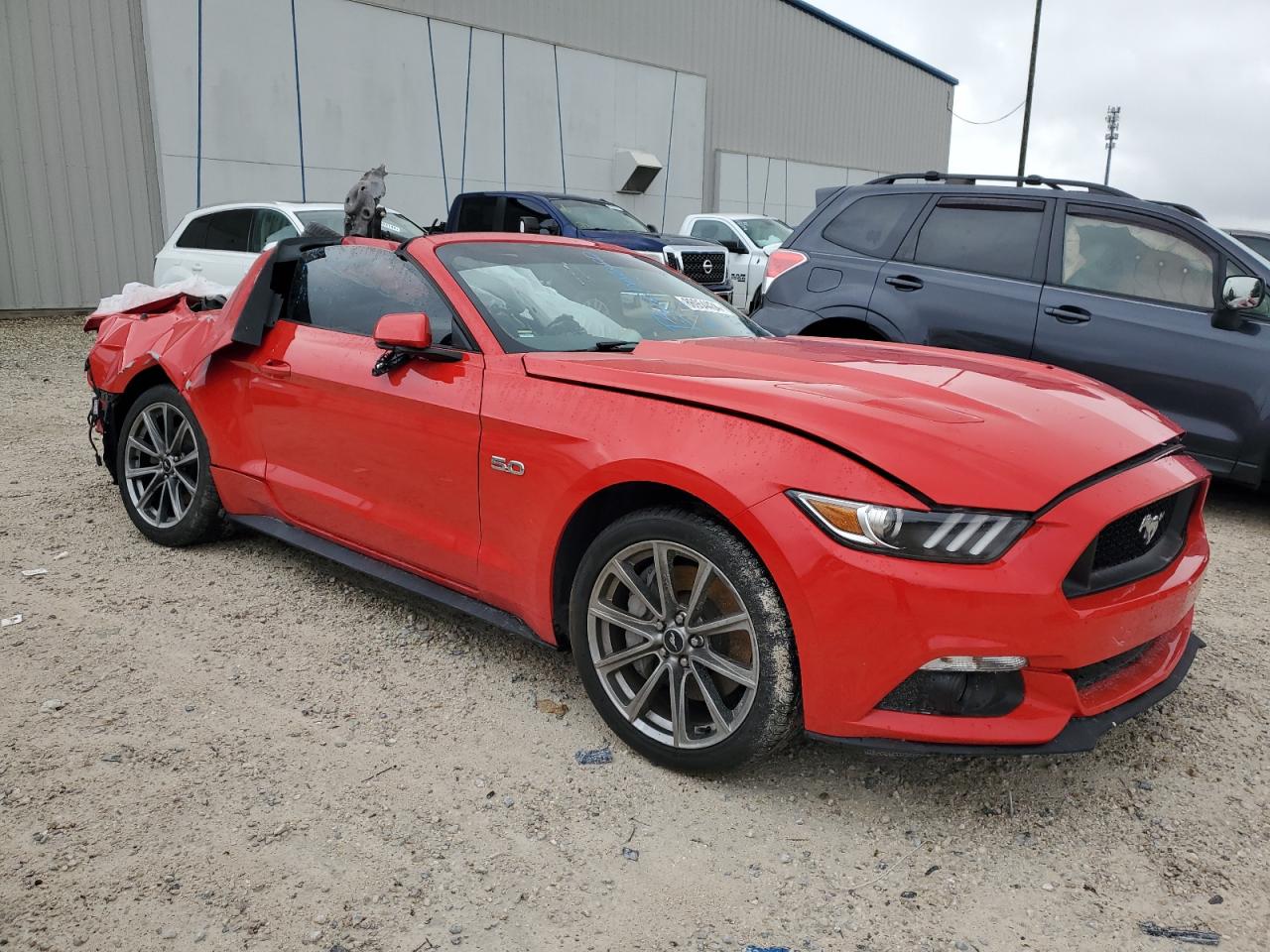 2017 Ford Mustang VIN 1FATP8FF3H5290371 Copart auction photo, all over damage thumbnail 4