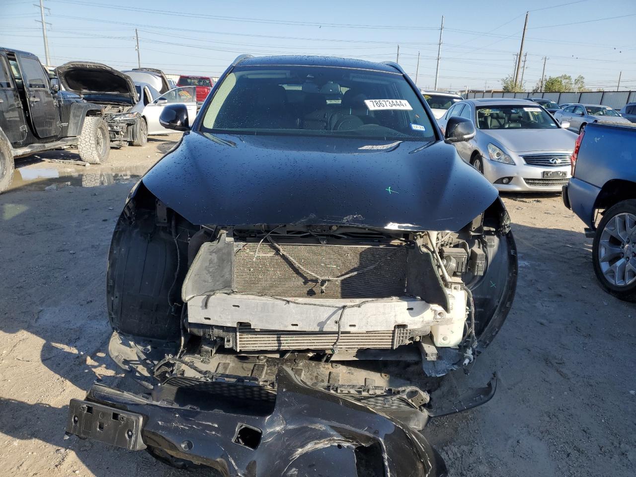 2019 Infiniti QX50 VIN 3PCAJ5M16KF145663 Copart auction photo, front end damage thumbnail 5