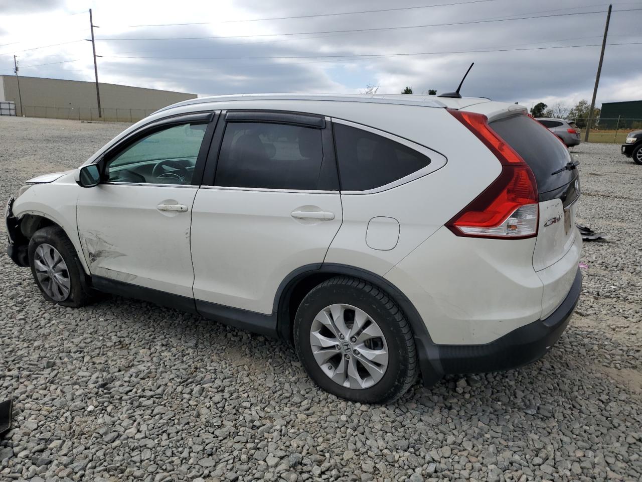 2012 Honda CR-V VIN 5J6RM3H72CL009455 Copart auction photo, all over damage thumbnail 2