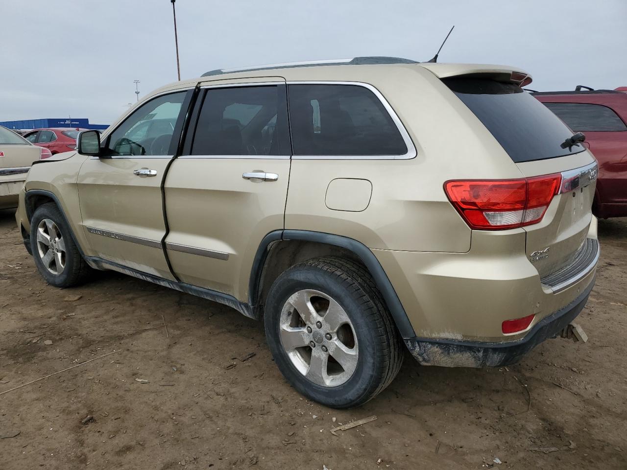 2011 Jeep Grand Cherokee VIN 1J4RR5GG2BC668696 Copart auction photo, front end / side damage thumbnail 2