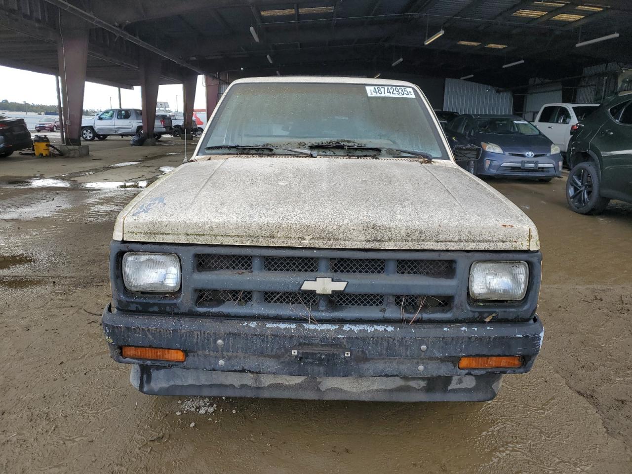 1991 Chevrolet Corvette VIN 1GCCS14E7M8128102 Copart auction photo, rear end damage thumbnail 5