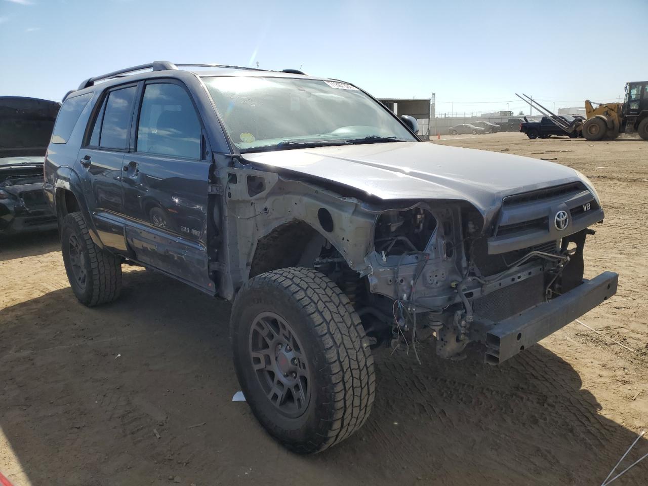 2004 Toyota 4Runner VIN JTEBT14R640032760 Copart auction photo, front end damage thumbnail 4