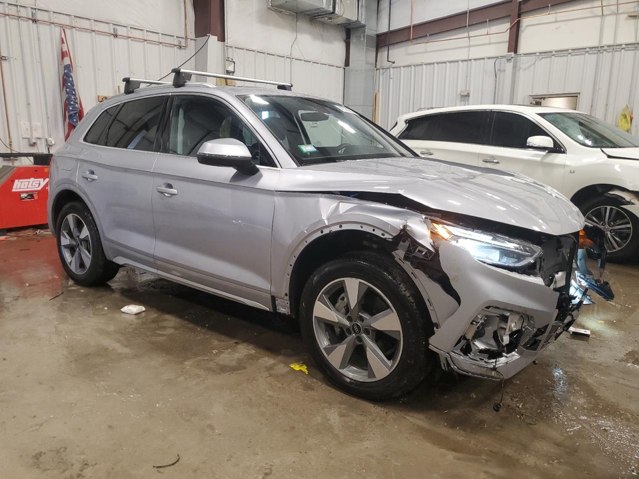 2024 Audi Q5 VIN WA1ABAFYXR2089153 Copart auction photo, front end damage thumbnail 4