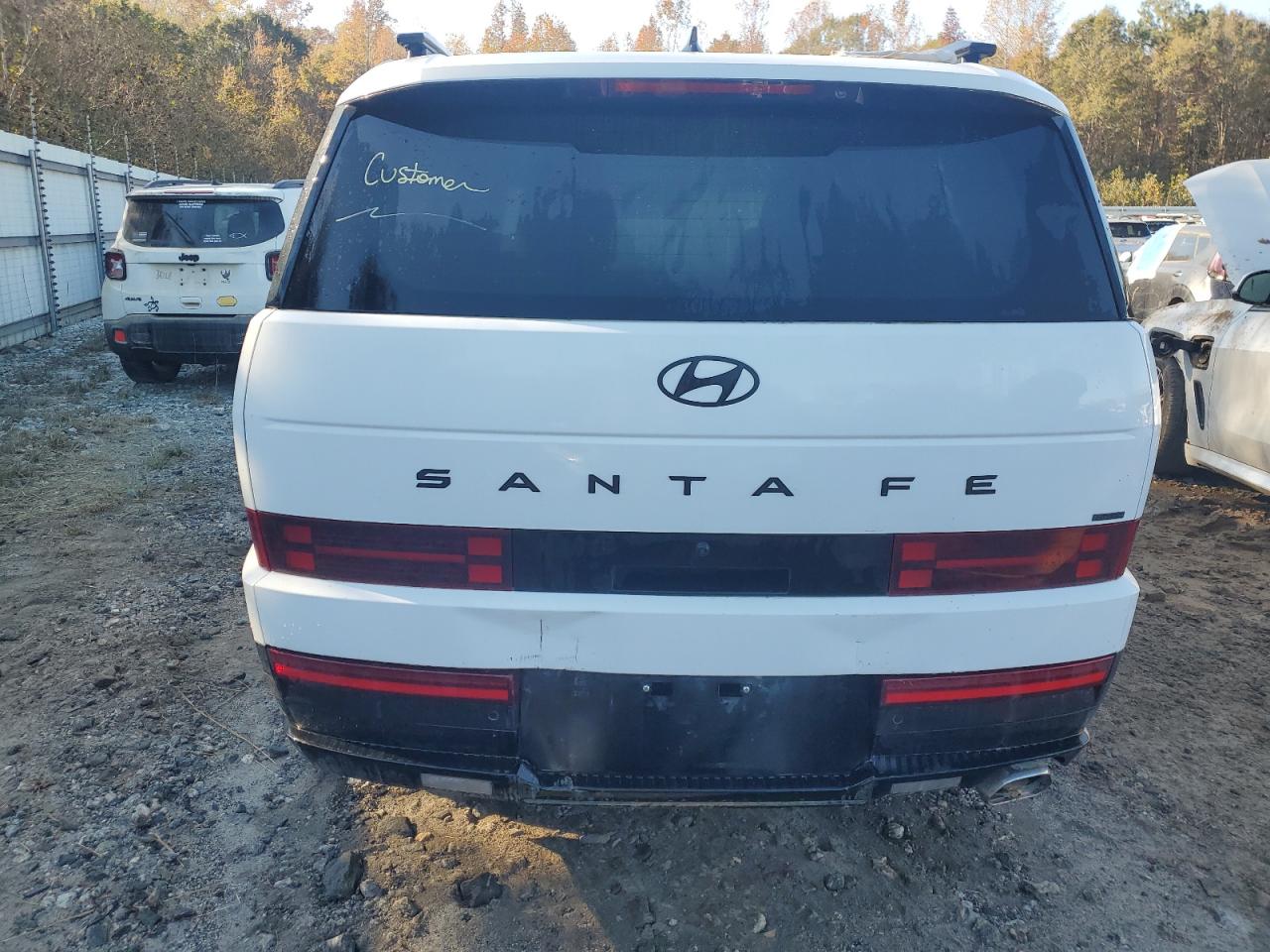 2024 Hyundai Santa Fe VIN 5NMP5DGL1RH043055 Copart auction photo, water/flood damage thumbnail 6
