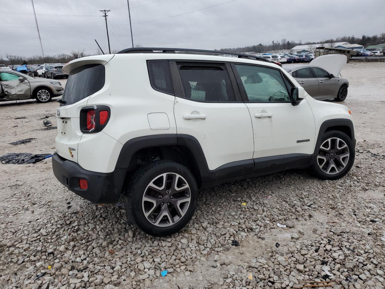 2015 Jeep Renegade VIN ZACCJBBT4FPB39273 Copart auction photo, front end / side damage thumbnail 3