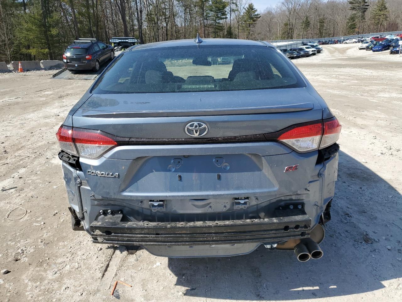 2020 Toyota Corolla VIN JTDS4RCE5LJ019988 Copart auction photo, front end / undercarriage damage thumbnail 6