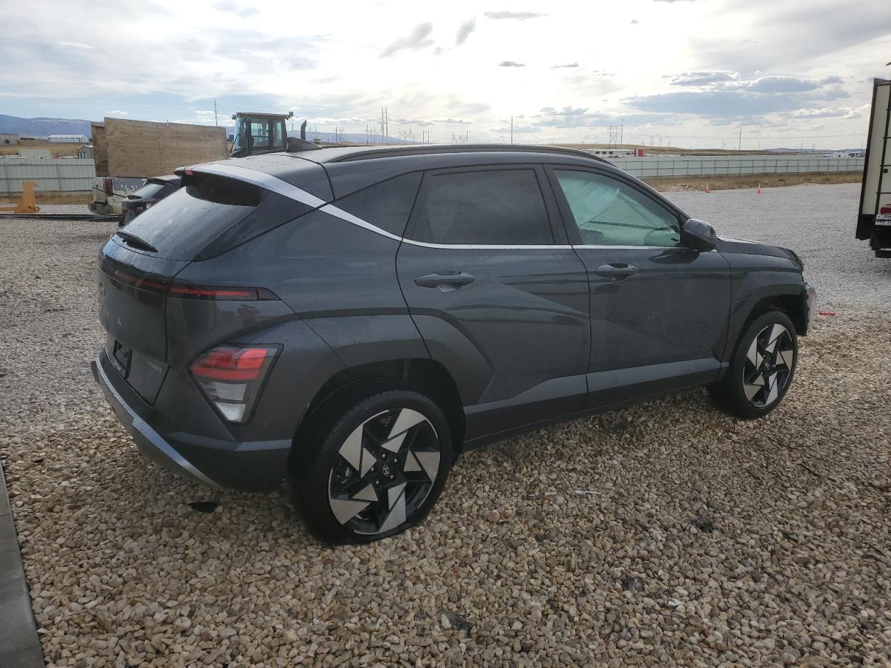 2024 Hyundai Kona VIN KM8HECA39RU024491 Copart auction photo, front end / side damage thumbnail 3