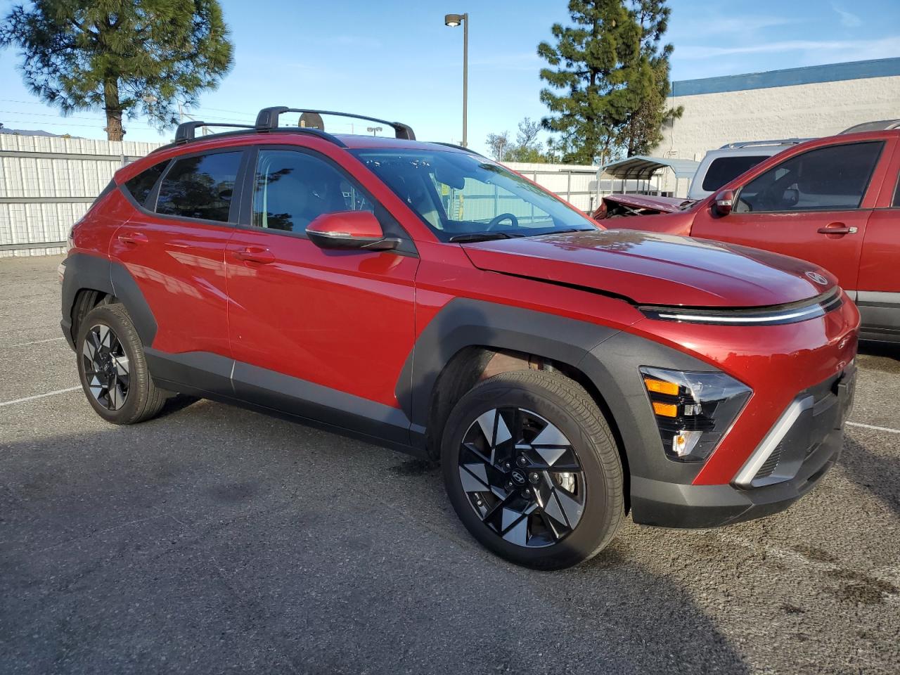 2024 Hyundai Kona VIN KM8HBCAB4RU055552 Copart auction photo, undercarriage / rear end damage thumbnail 4
