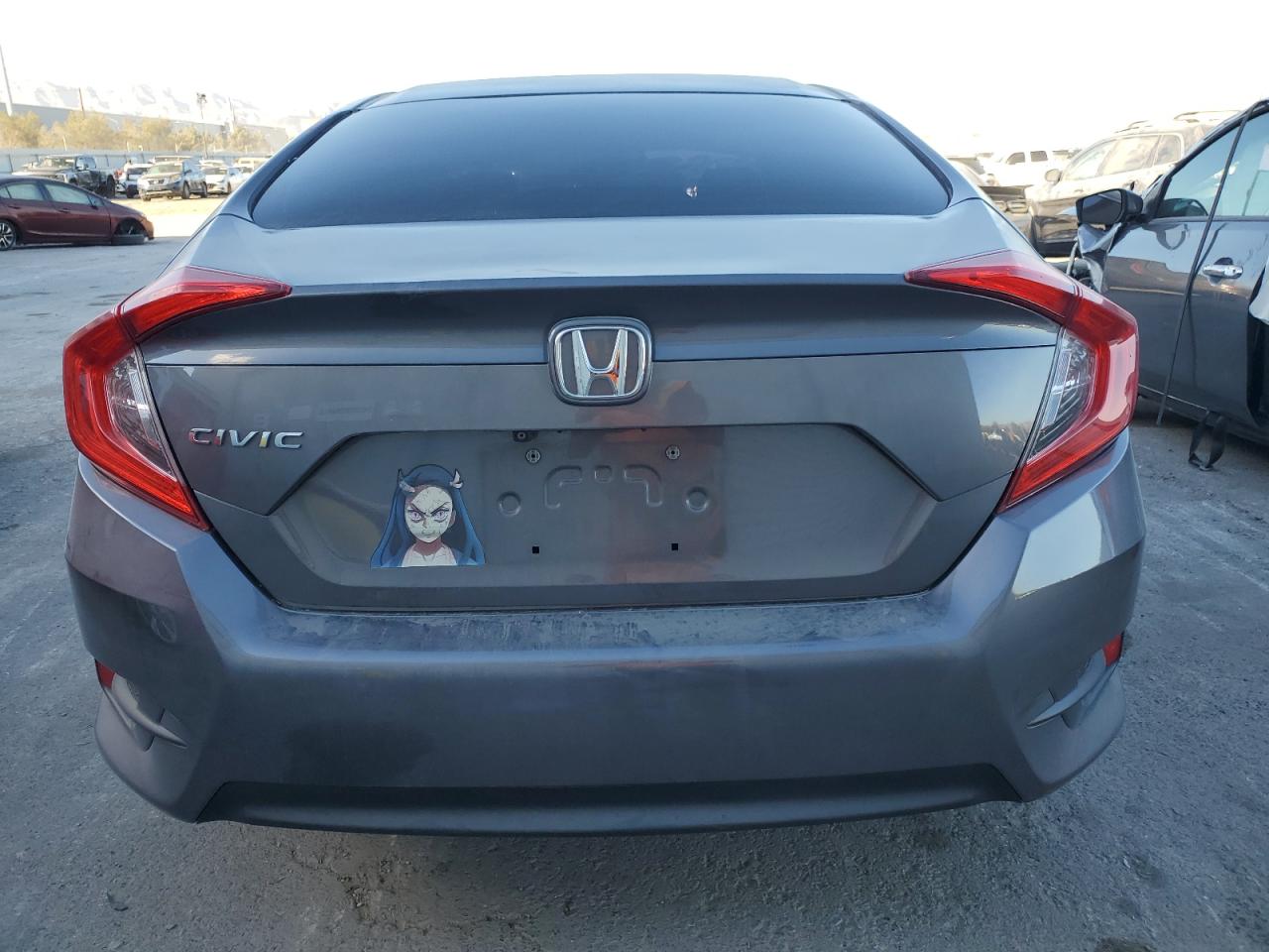 2016 Honda Civic VIN 19XFC2F65GE038706 Copart auction photo, front end / undercarriage damage thumbnail 6