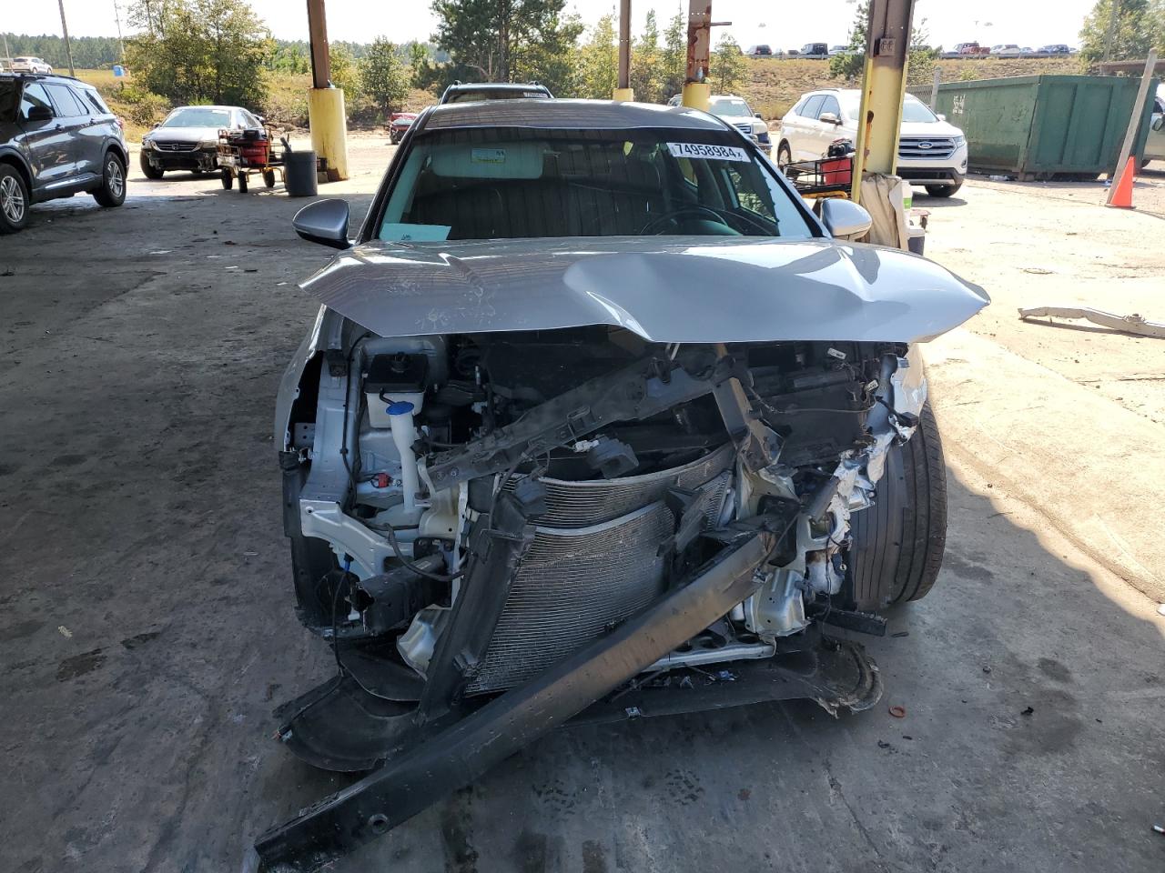 2018 KIA Cadenza VIN KNALB4J15J5123784 Copart auction photo, all over damage thumbnail 5