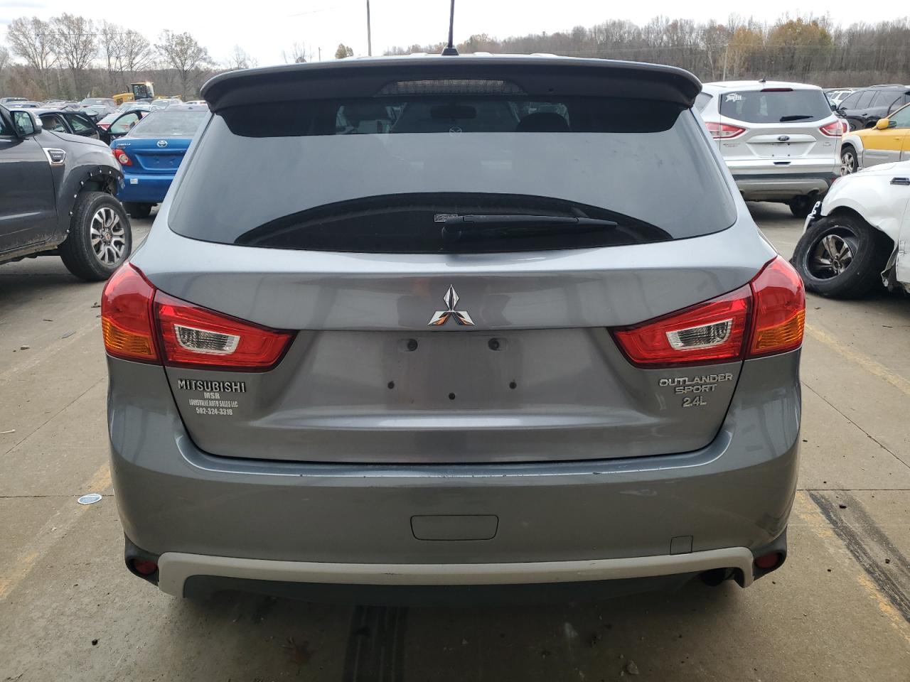 2016 Mitsubishi Outlander VIN JA4AP3AWXGZ055222 Copart auction photo, minor dent/scratches damage thumbnail 6