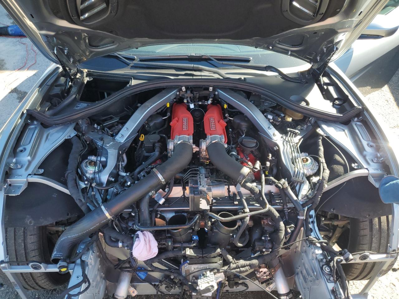 2023 Ferrari Portofino VIN ZFF02RPA2P0294865 Copart auction photo, front end damage thumbnail 11