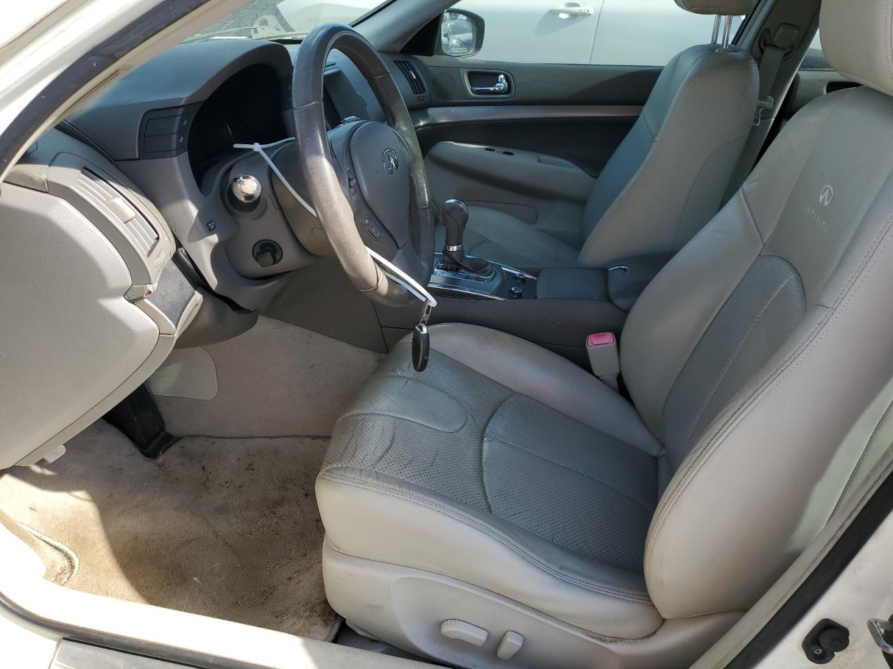 2010 Infiniti G VIN JN1CV6AP0AM407553 Copart auction photo, front end damage thumbnail 7