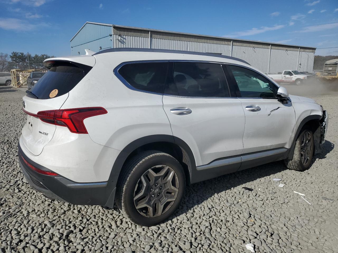 2023 Hyundai Santa Fe VIN 5NMS4DAL6PH655092 Copart auction photo, front end / side damage thumbnail 3