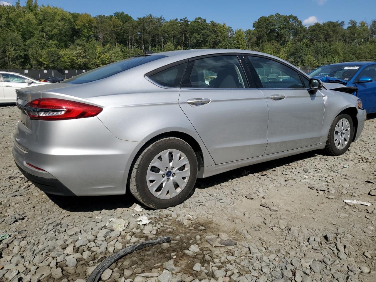 2019 Ford Fusion VIN 3FA6P0G79KR213806 Copart auction photo, front end damage thumbnail 3