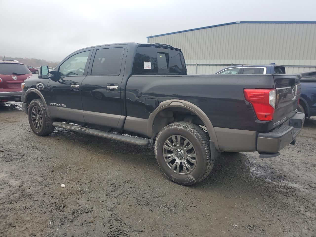 2018 Nissan Titan VIN 1N6BA1F46JN515351 Copart auction photo, front end / minor dent/scratches damage thumbnail 2