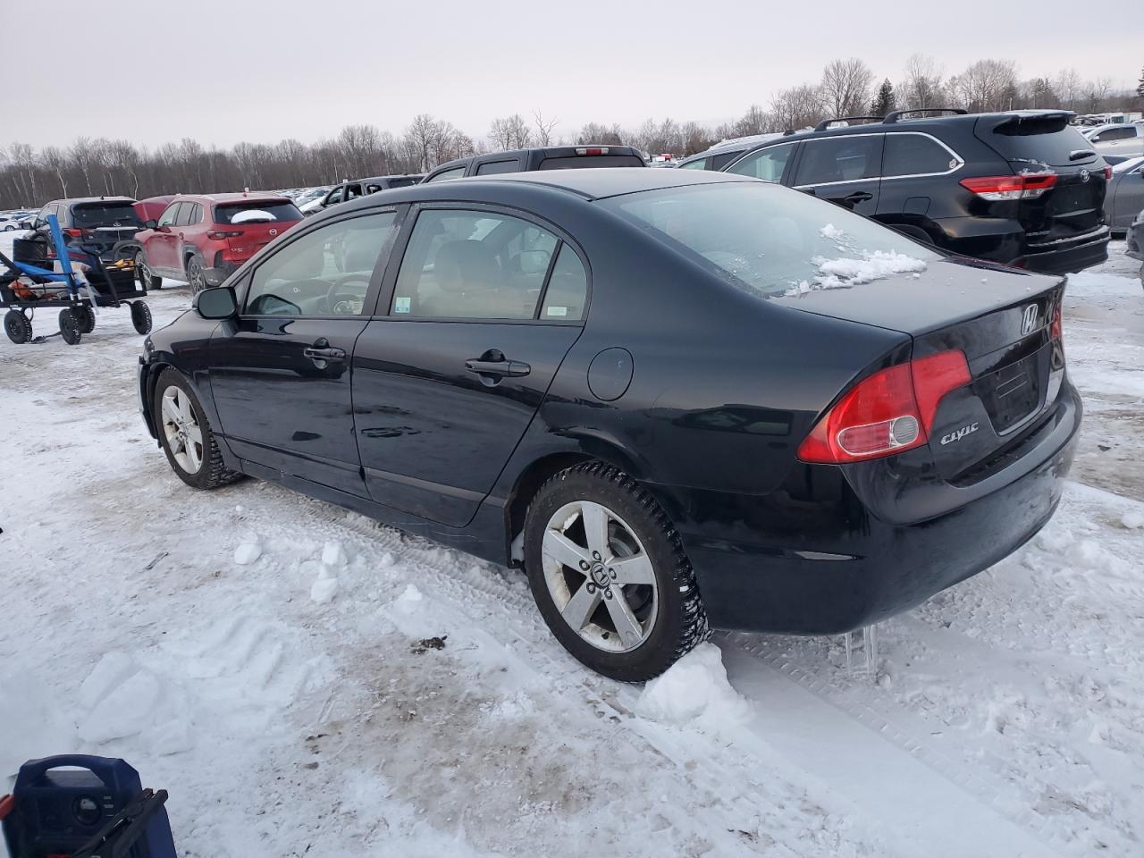 2008 Honda Civic VIN 1HGFA168X8L081871 Copart auction photo, front end damage thumbnail 2