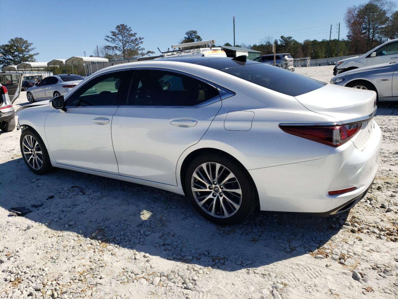 2020 Lexus ES VIN 58ADZ1B18LU063593 Copart auction photo, front end damage thumbnail 2