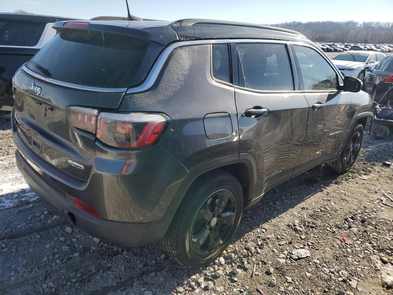 2018 Jeep Compass VIN 3C4NJCBB1JT268143 Copart auction photo, all over damage thumbnail 3