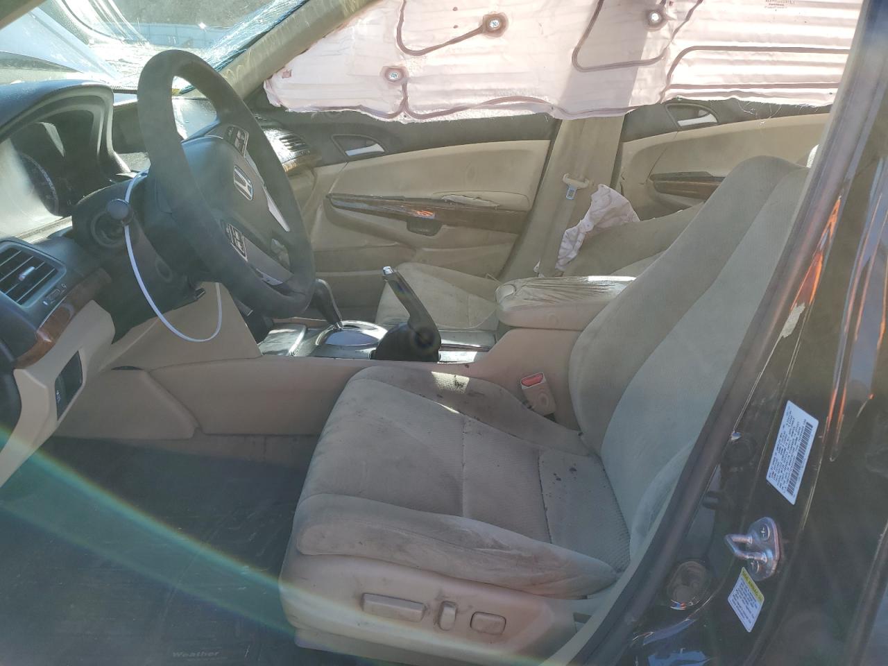 2012 Honda Accord VIN 1HGCP2F75CA095552 Copart auction photo, all over damage thumbnail 10