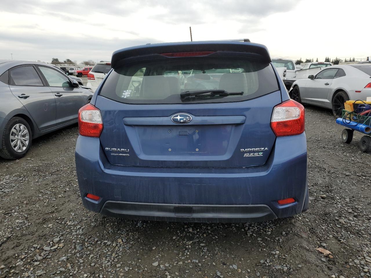2013 Subaru Impreza VIN JF1GPAH68DH826858 Copart auction photo, all over damage thumbnail 6