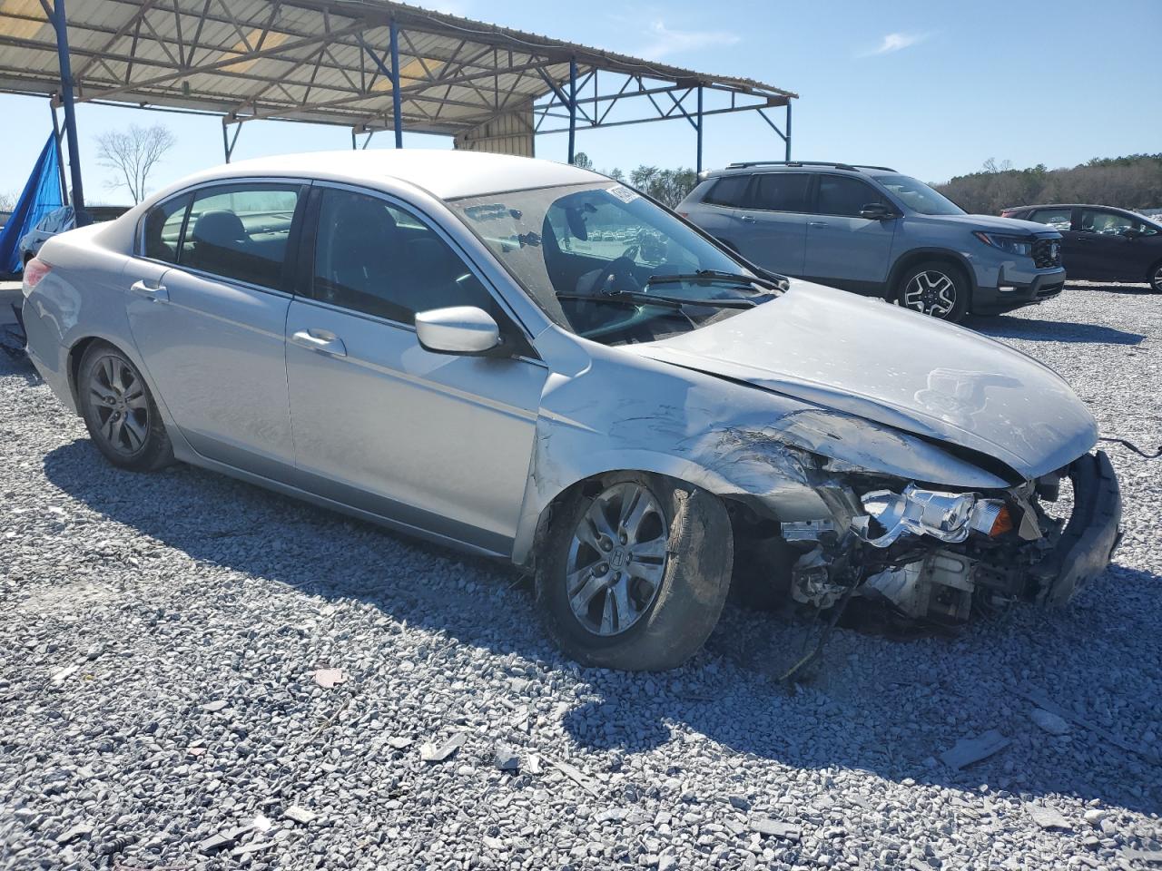 2011 Honda Accord VIN 1HGCP2F66BA056023 Copart auction photo, front end damage thumbnail 4