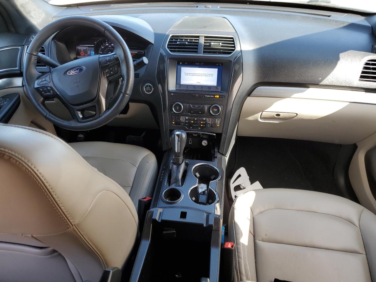 2019 Ford Explorer VIN 1FM5K7D82KGA57850 Copart auction photo, side / rear end damage thumbnail 8