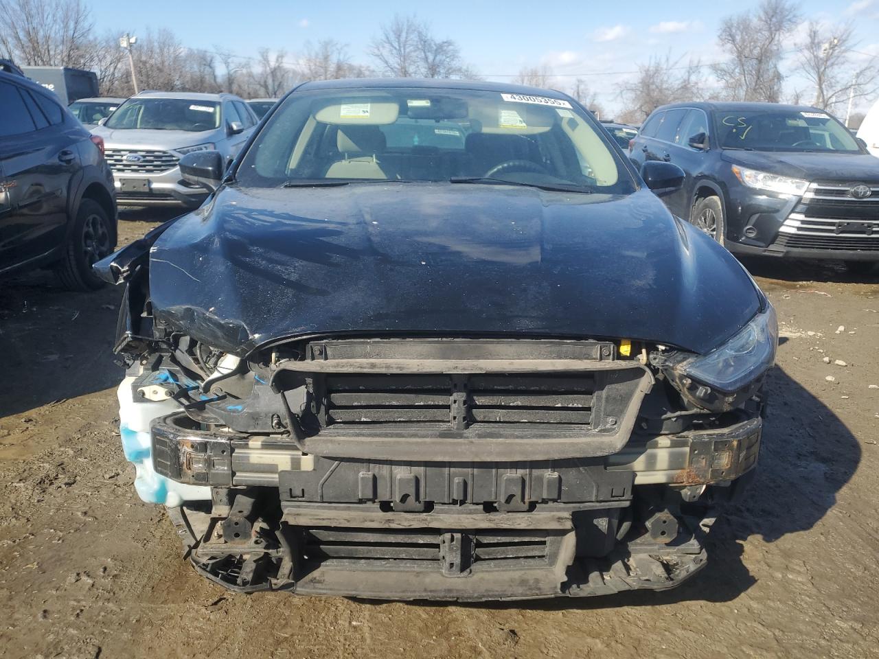 2017 Ford Fusion VIN 3FA6P0UU4HR266657 Copart auction photo, front end damage thumbnail 5