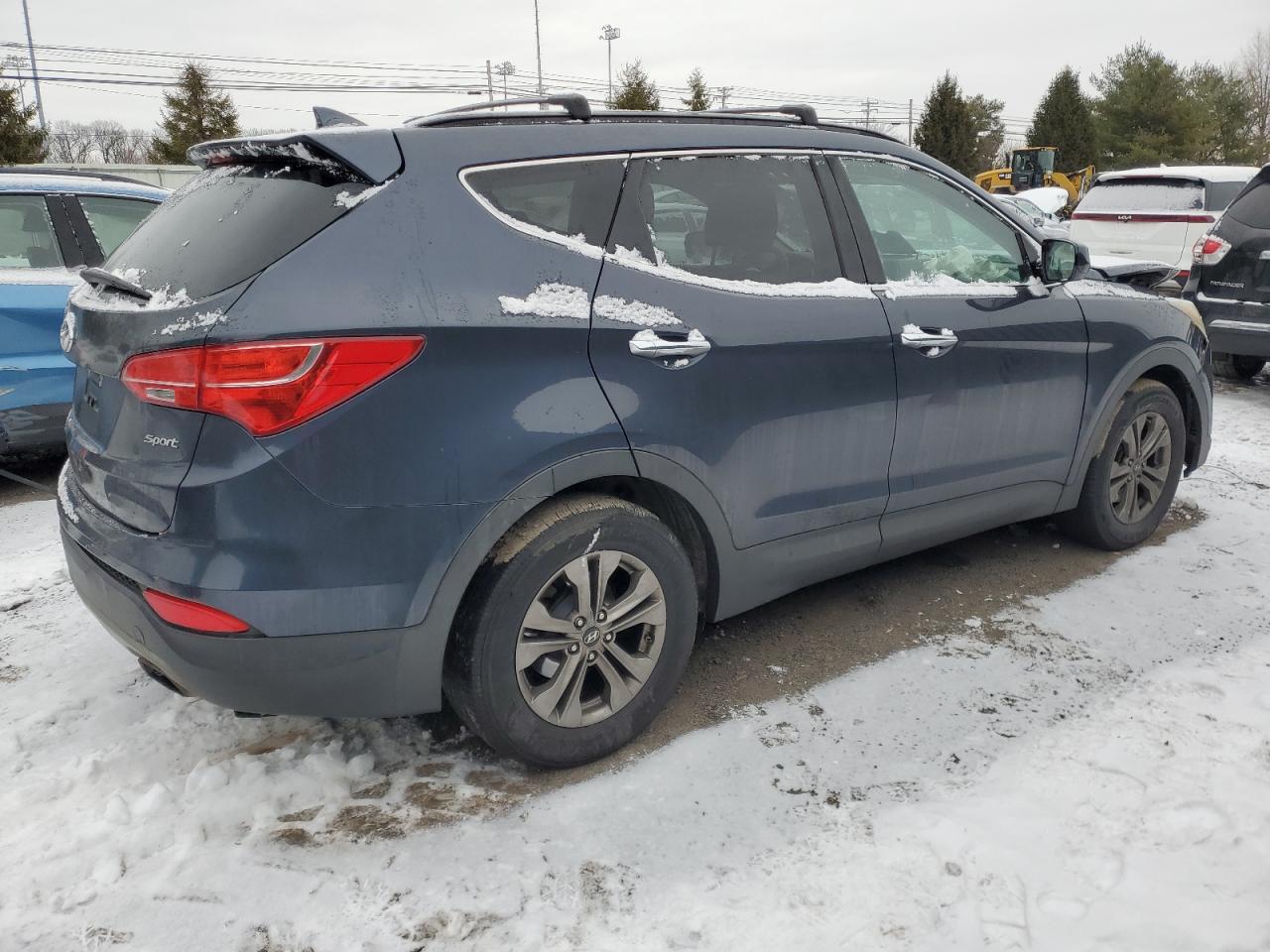 2013 Hyundai Santa Fe VIN 5XYZU3LB1DG082086 Copart auction photo, front end damage thumbnail 3