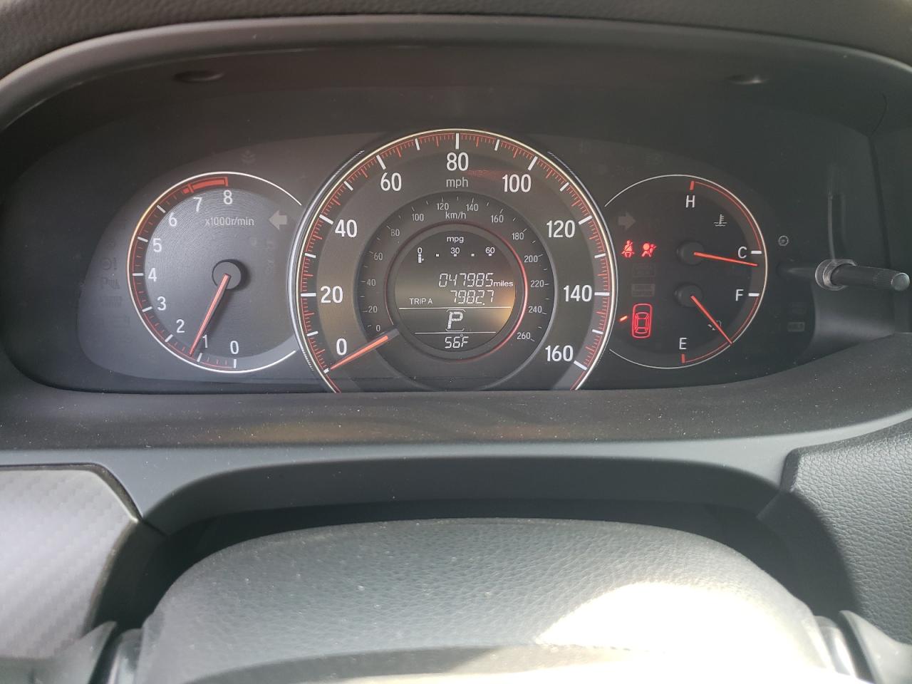 2017 Honda Accord VIN 1HGCR2F10HA142600 Copart auction photo, front end / side damage thumbnail 9