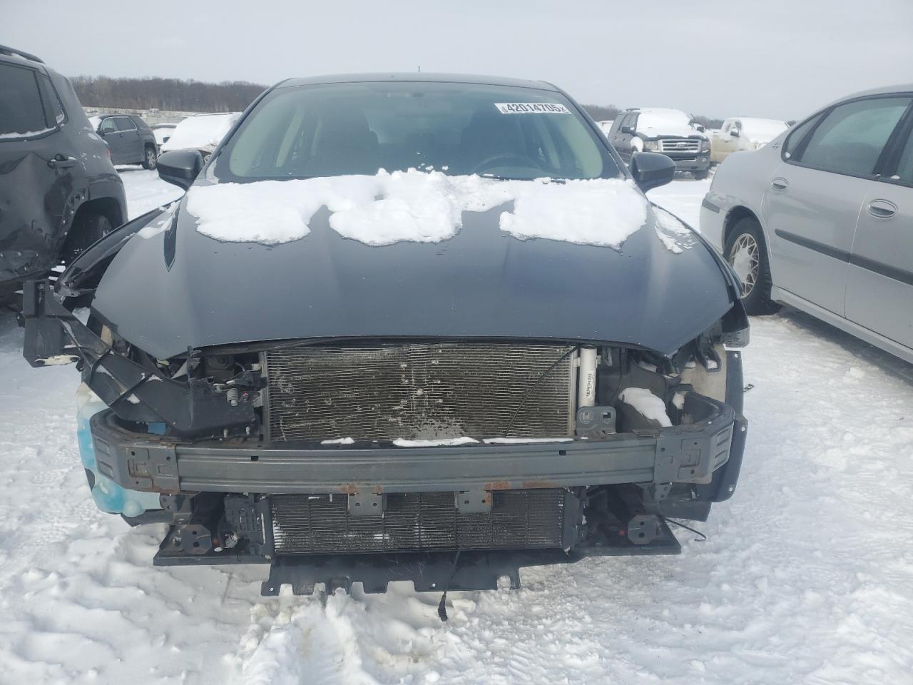 2018 Ford Fusion VIN 3FA6P0HDXJR118142 Copart auction photo, front end damage thumbnail 5