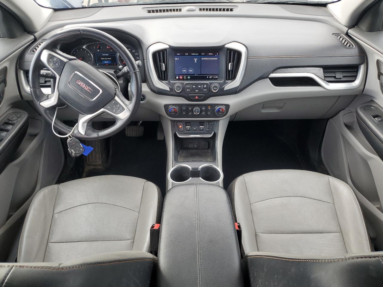 2018 GMC Terrain VIN 3GKALVEXXJL285202 Copart auction photo, front end / rear end damage thumbnail 8