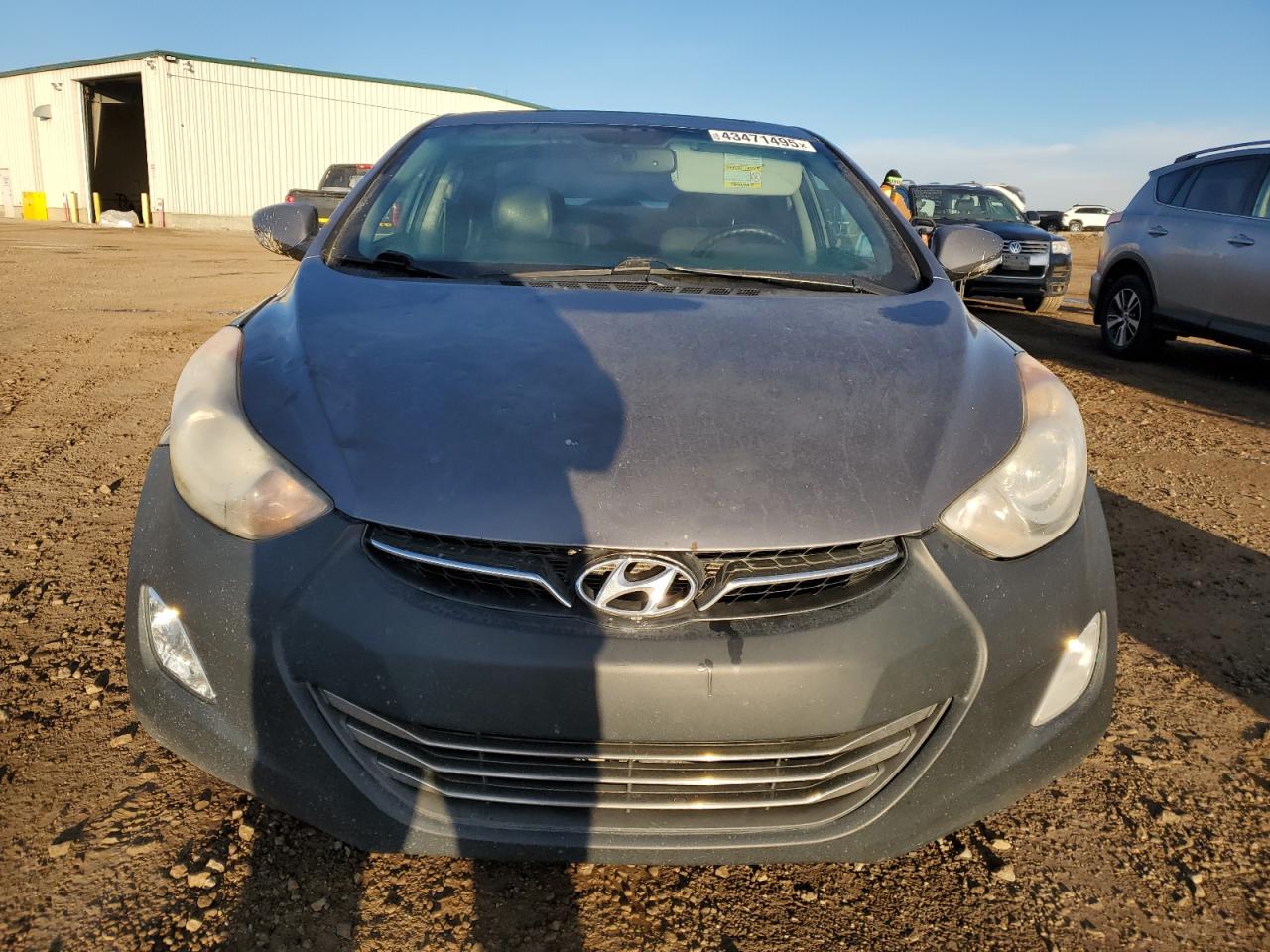 2013 Hyundai Elantra VIN 5NPDH4AE6DH395998 Copart auction photo, hail / minor dent/scratches damage thumbnail 5
