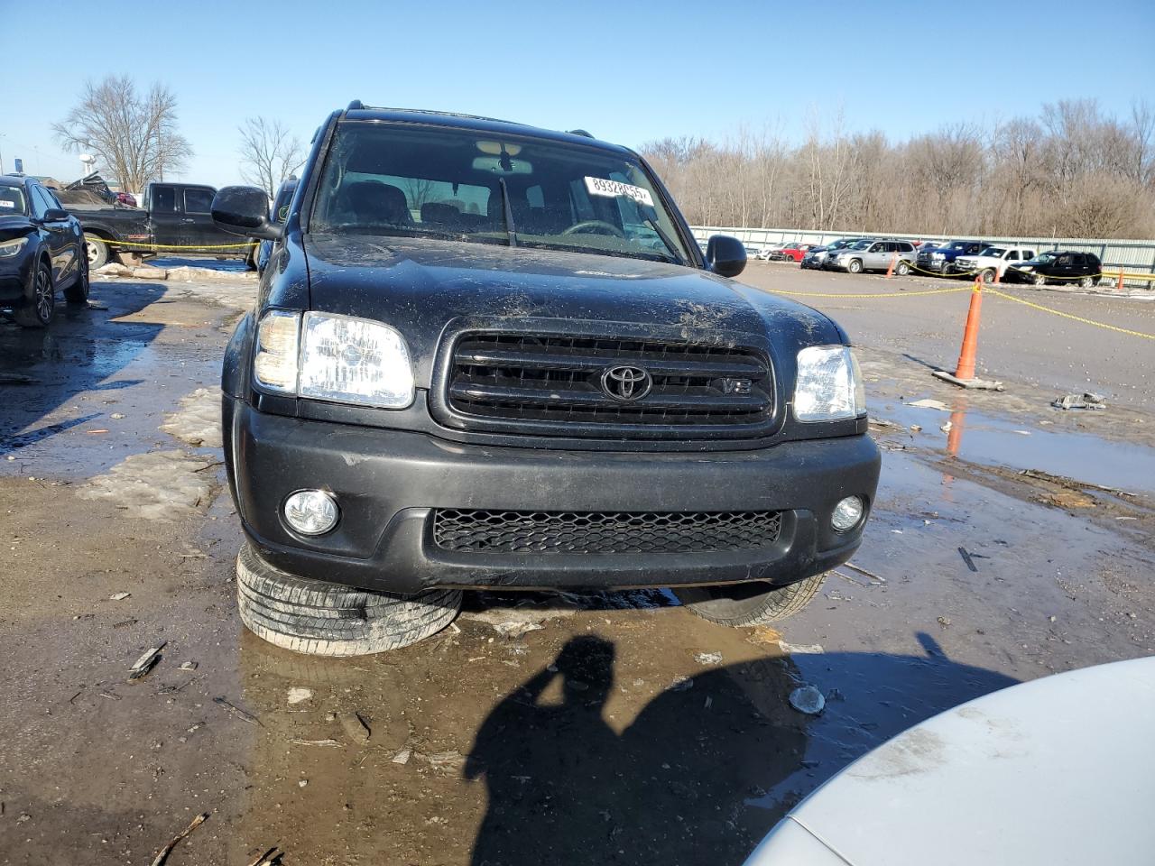 2004 Toyota Sequoia VIN 5TDZT38A74S236628 Copart auction photo, undercarriage damage thumbnail 5