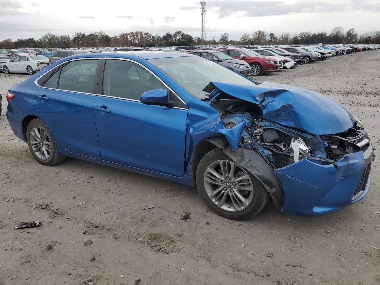 2017 Toyota Camry VIN 4T1BF1FK4HU710024 Copart auction photo, front end damage thumbnail 4