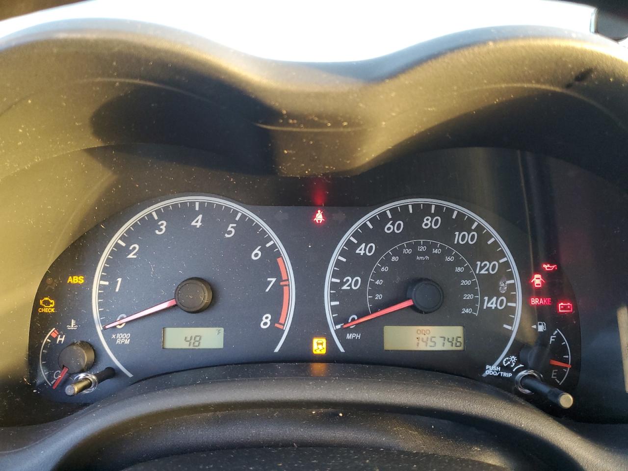 2012 Toyota Corolla VIN 2T1BU4EE0CC875985 Copart auction photo, all over / mechanical damage thumbnail 9
