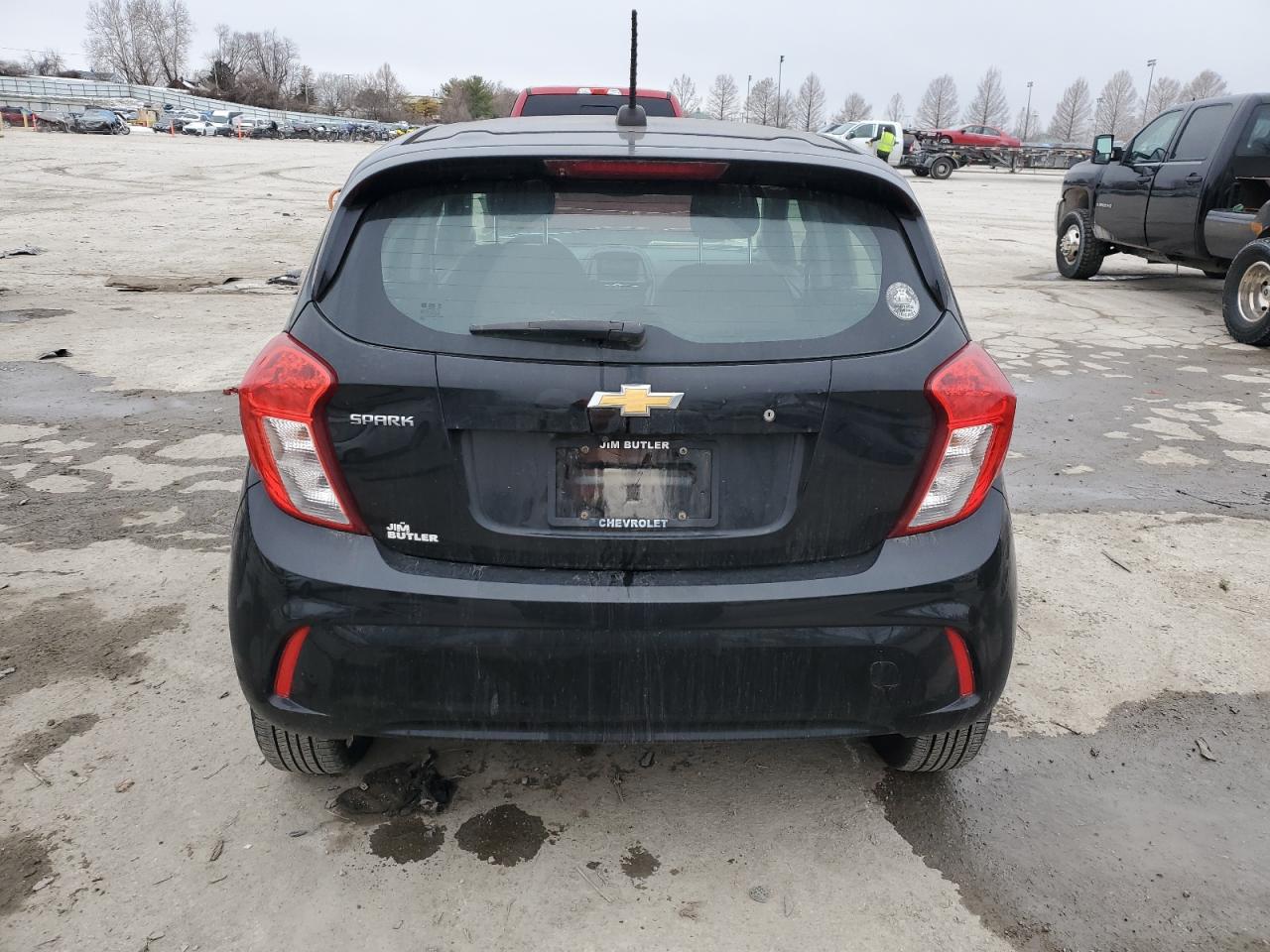 2019 Chevrolet Spark VIN KL8CB6SA9KC741435 Copart auction photo, front end / side damage thumbnail 6