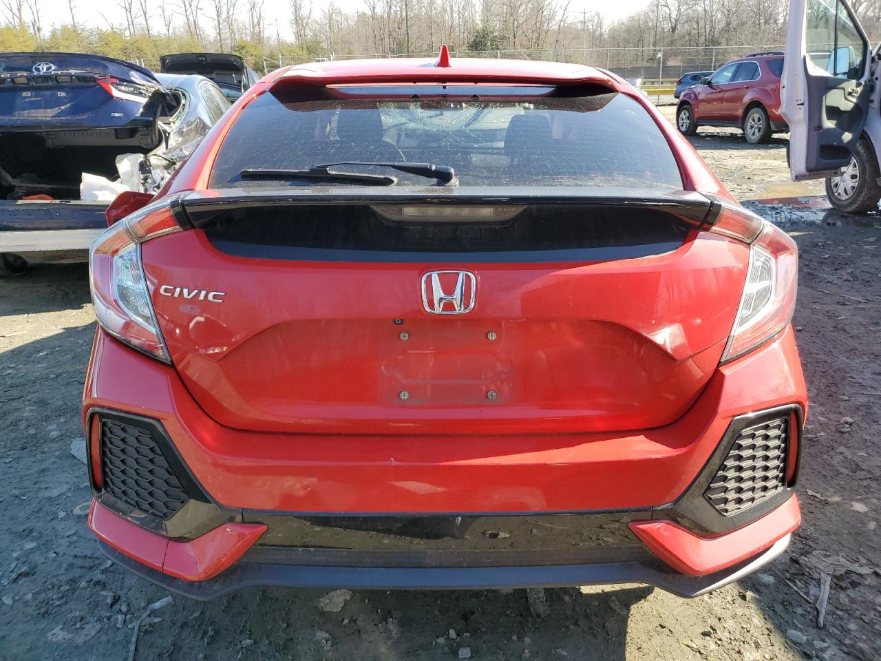 2017 Honda Civic VIN SHHFK7H55HU217732 Copart auction photo, all over damage thumbnail 6