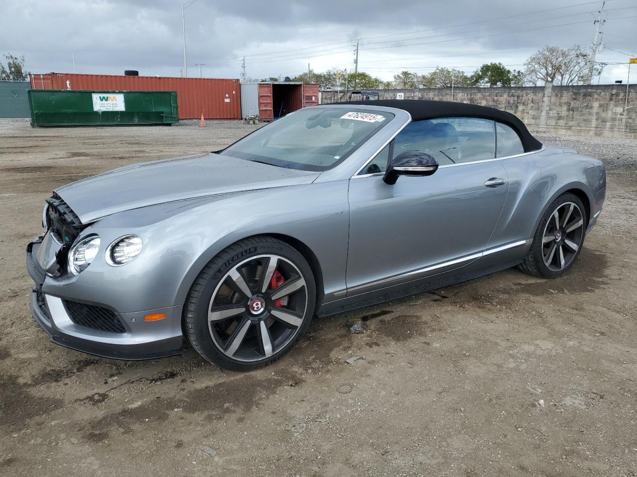 2015 Bentley Continental VIN SCBGH3ZA1FC043096 - Copart auction photo
