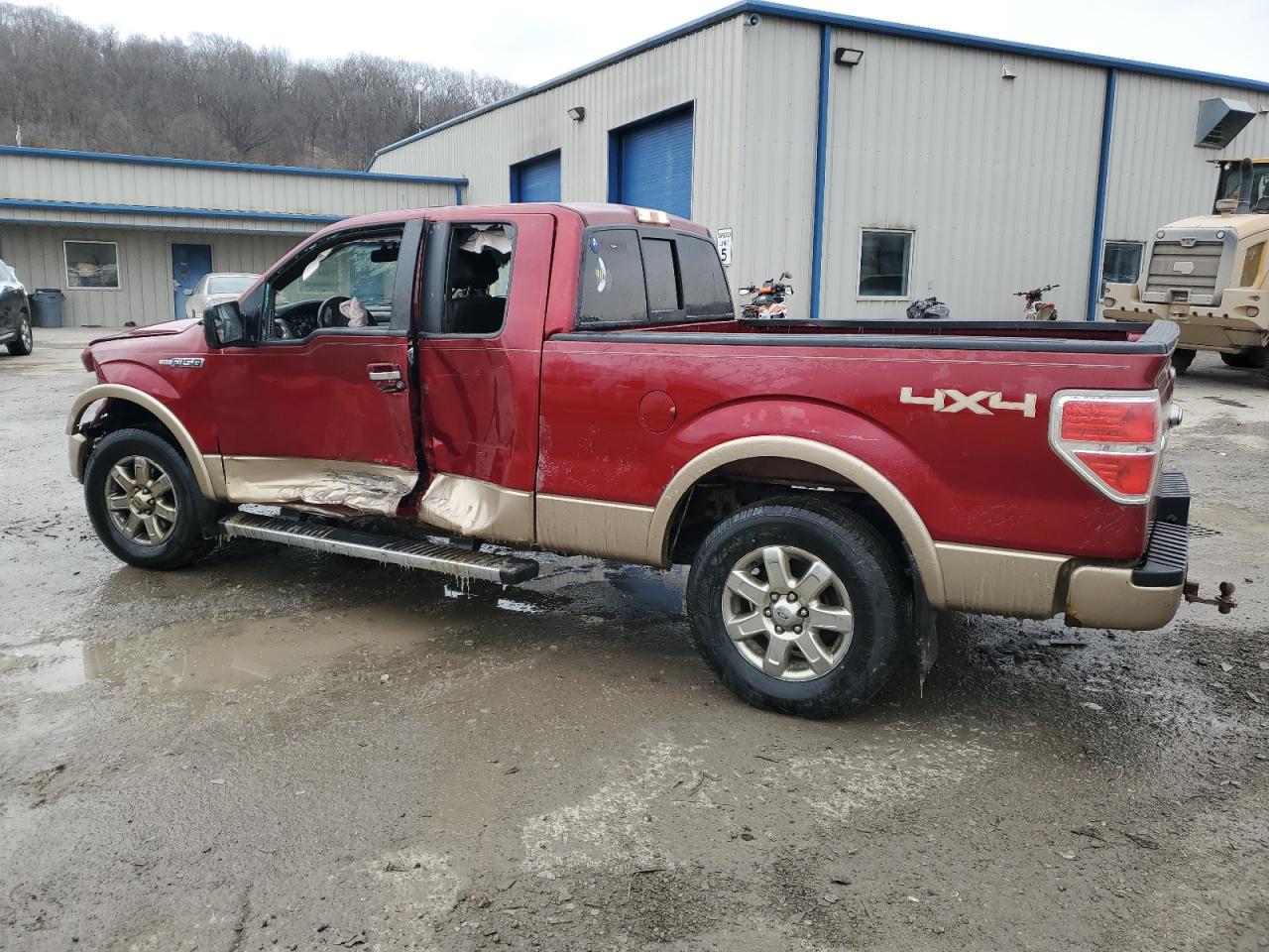 2013 Ford F-150 VIN 1FTFX1EF5DFB96805 Copart auction photo, side / front end damage thumbnail 2