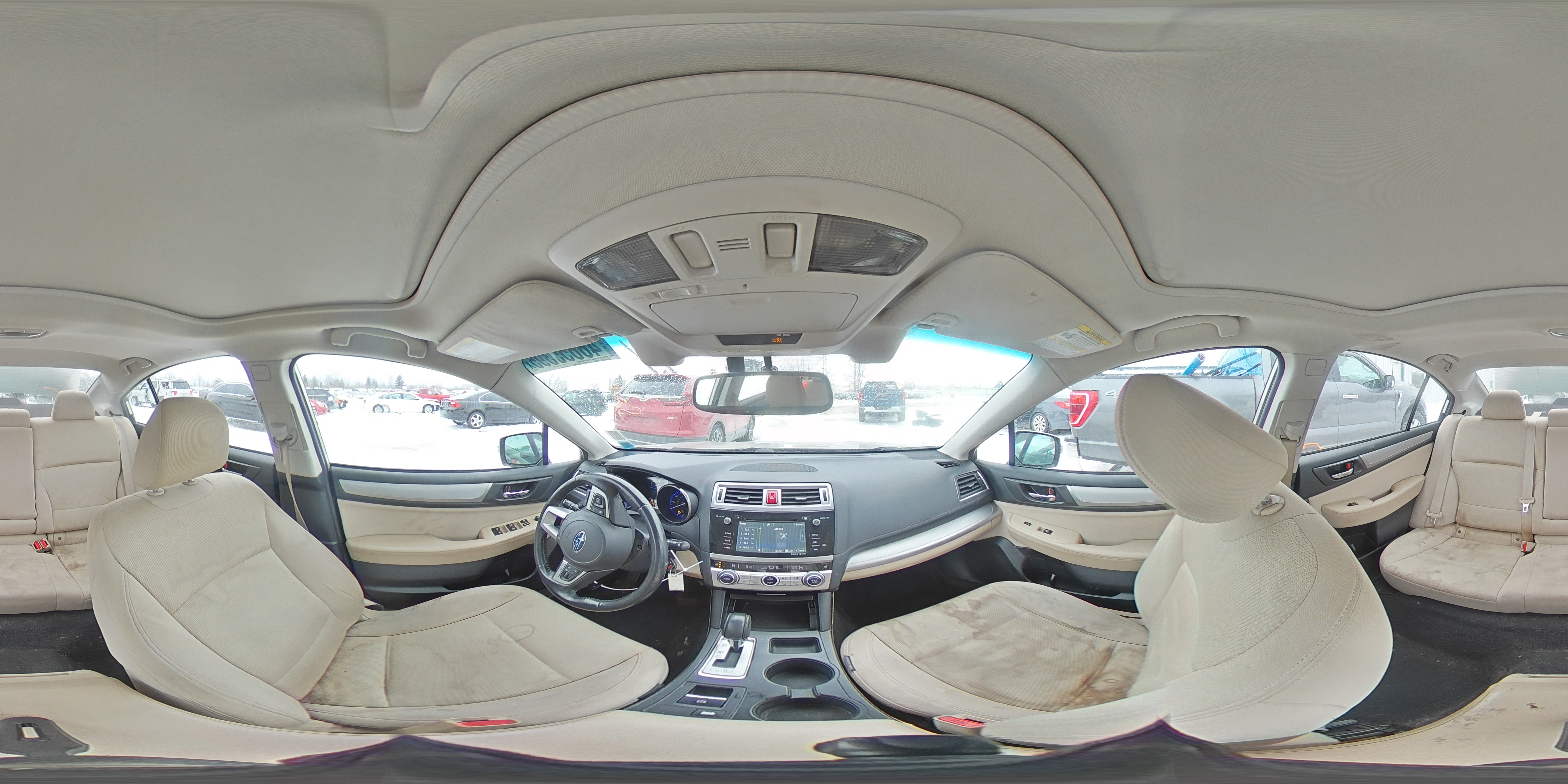 2015 Subaru Legacy VIN 4S3BNAH63F3072634 Copart auction photo, rear end / front end damage thumbnail 15