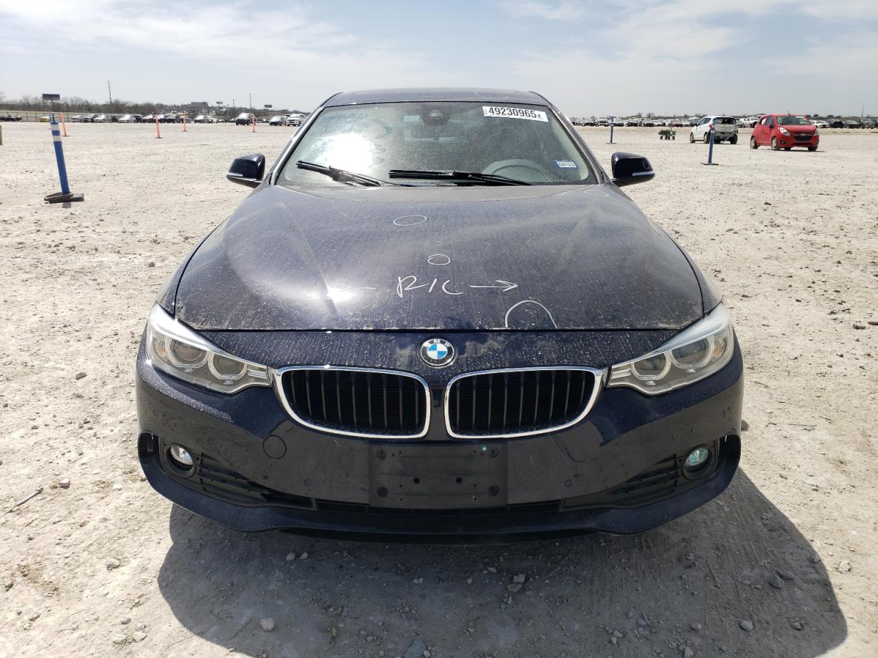 2015 BMW 4er VIN WBA4B1C52FD955115 Copart auction photo, undercarriage / mechanical damage thumbnail 5