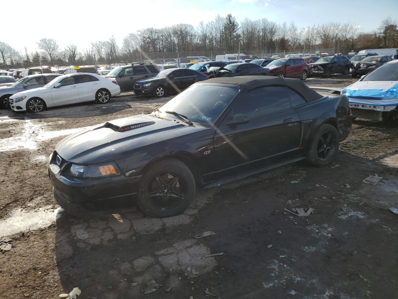 2002 Ford Mustang VIN 1FAFP45X02F174563