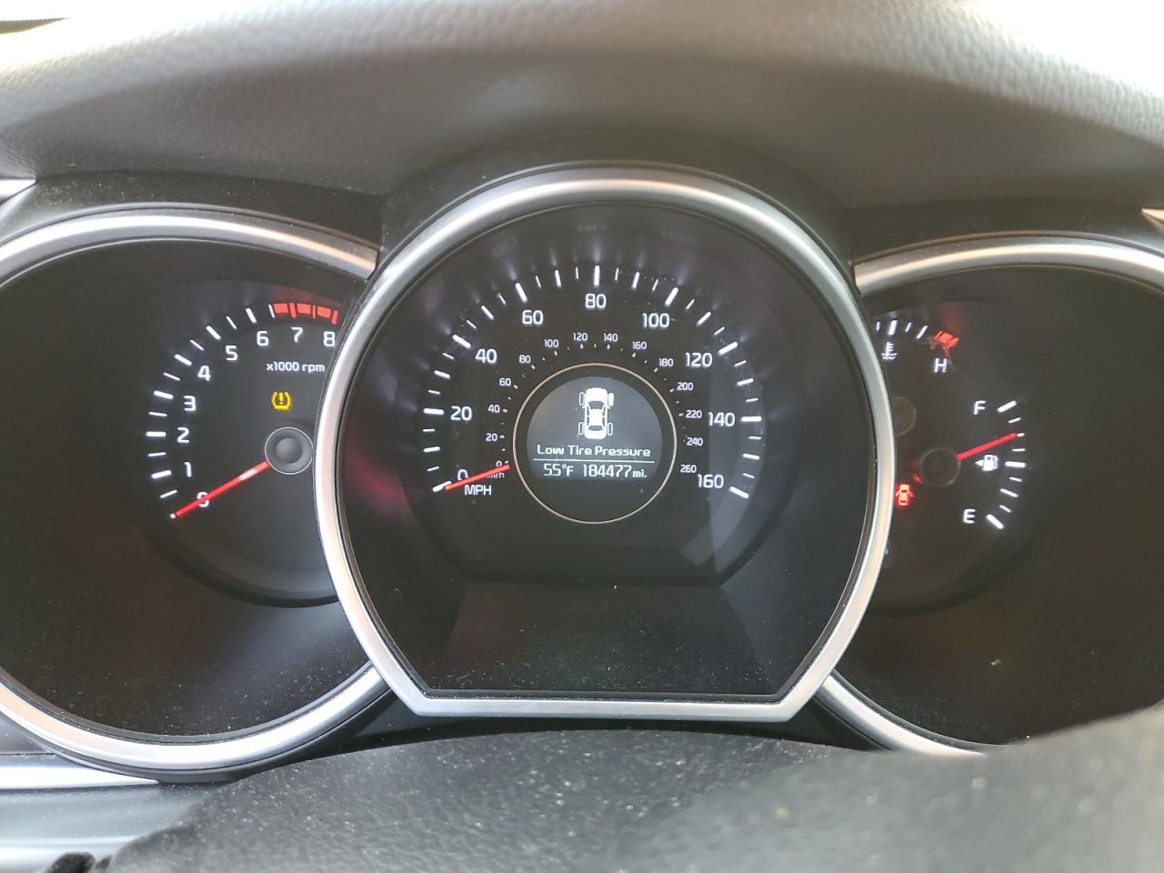 2015 KIA Optima VIN KNAGM4A78F5585277 Copart auction photo, front end / hail damage thumbnail 9